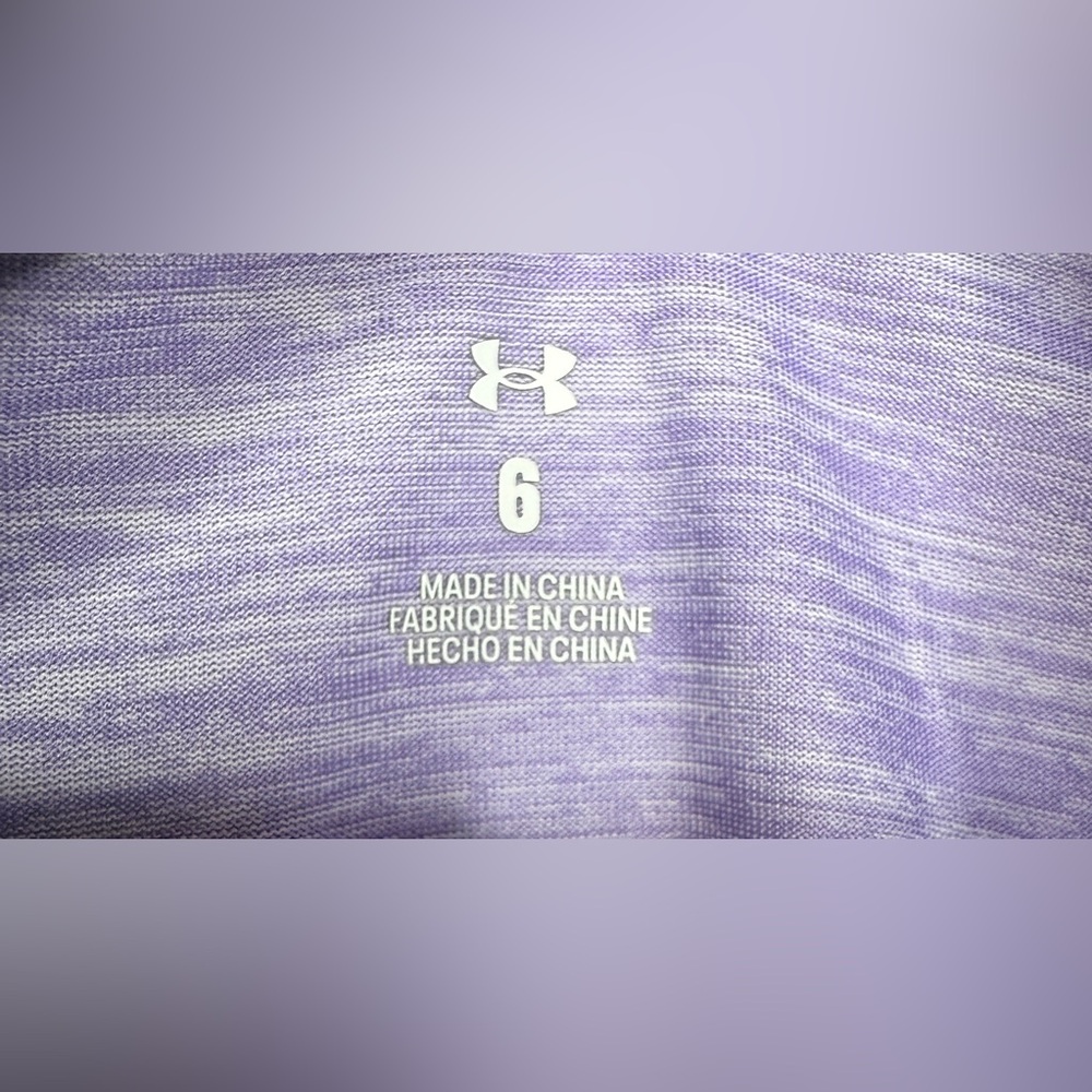 Under Armour Twist Tech 1/4 Zip & Leggings Set Size 6 NWT - Picture 5 of 5